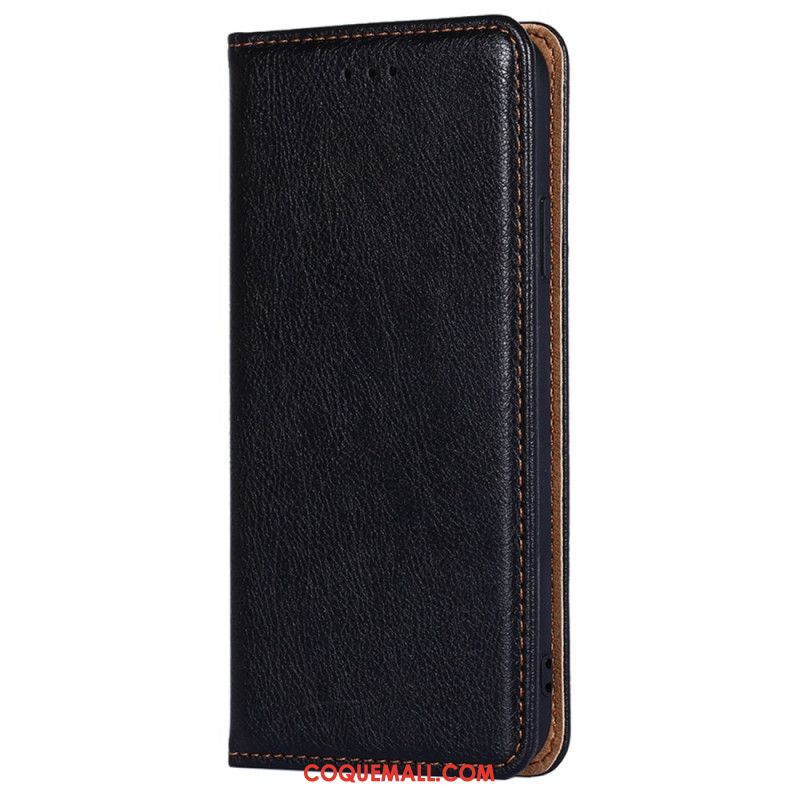 Flip Cover Oppo Reno 11F 5G Texture Cuir