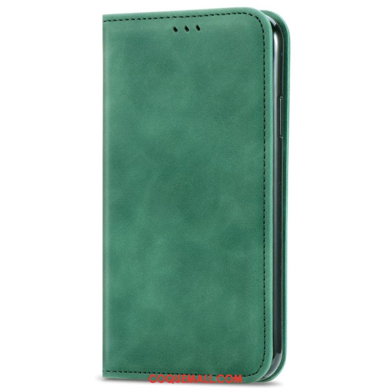 Flip Cover Oppo Reno 12 5G Effet Daim