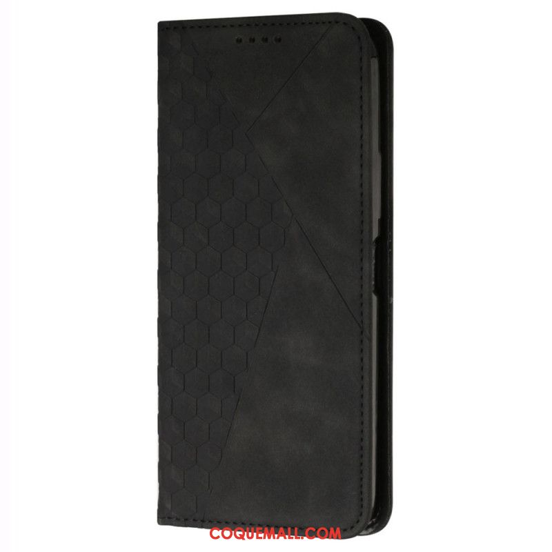 Flip Cover Oppo Reno 12 5G Motif Losanges