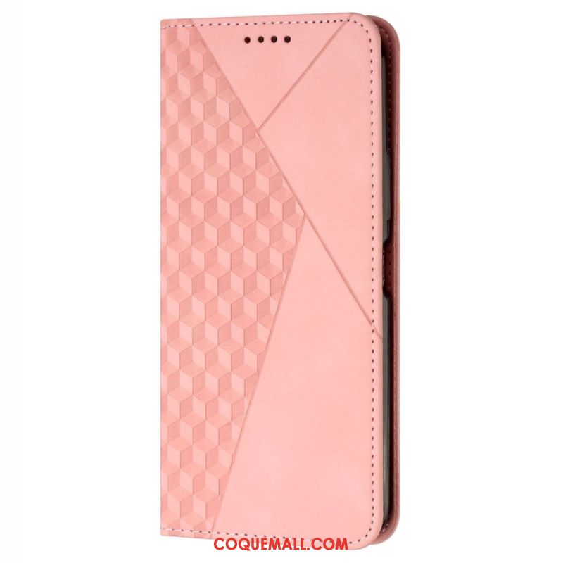 Flip Cover Oppo Reno 12 5G Motif Losanges