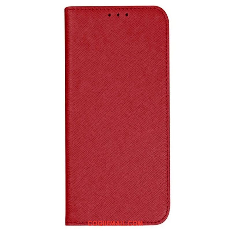 Flip Cover Oppo Reno 12 5G Texture Croisée