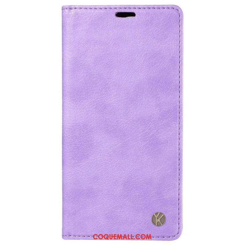 Flip Cover Oppo Reno 12 Pro Vintage YIKATU