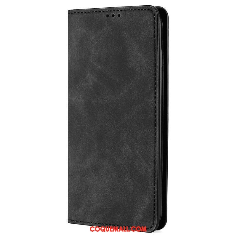 Flip Cover Oppo Reno 8 Effet Cuir