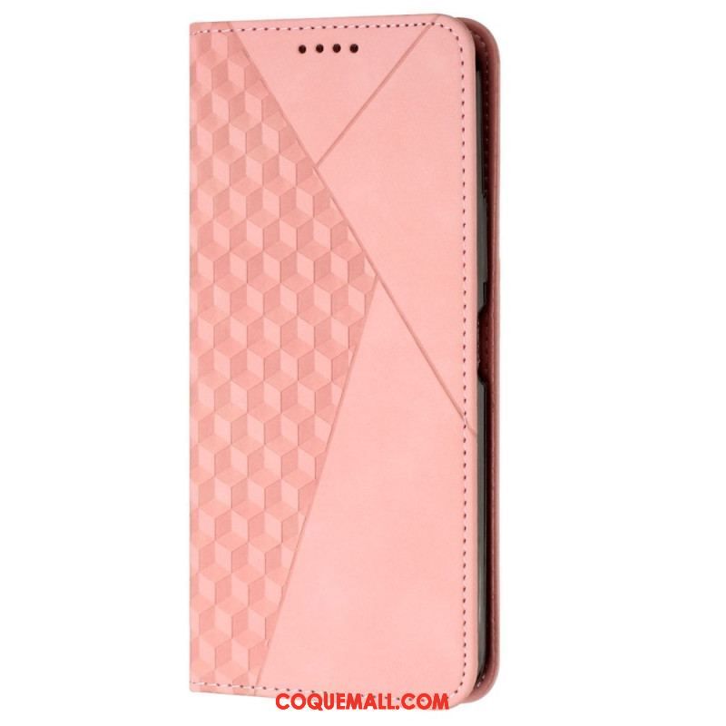 Flip Cover Oppo Reno 8 Style Cubique