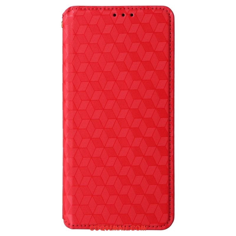 Flip Cover Oppo Reno11 5G Losanges 3D