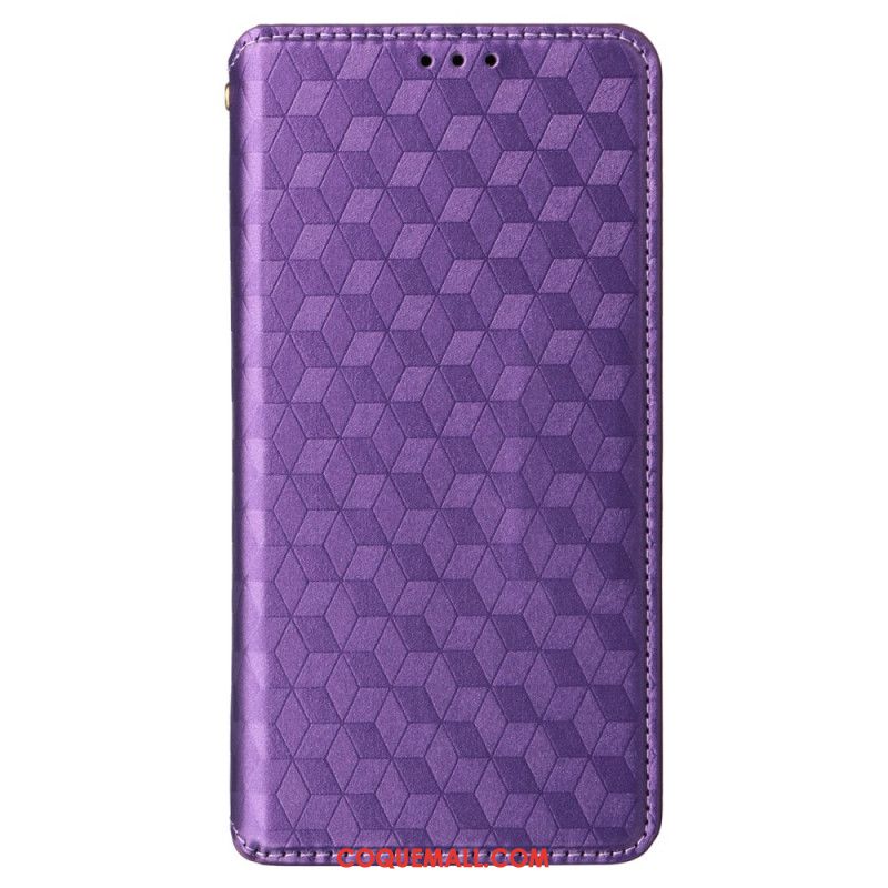 Flip Cover Oppo Reno11 5G Losanges 3D