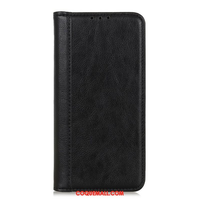 Flip Cover Samsung Galaxy A12 / M12 Cuir Fendu Coloré