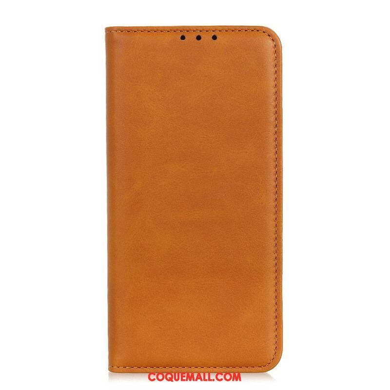 Flip Cover Samsung Galaxy A42 5G Cuir Fendu