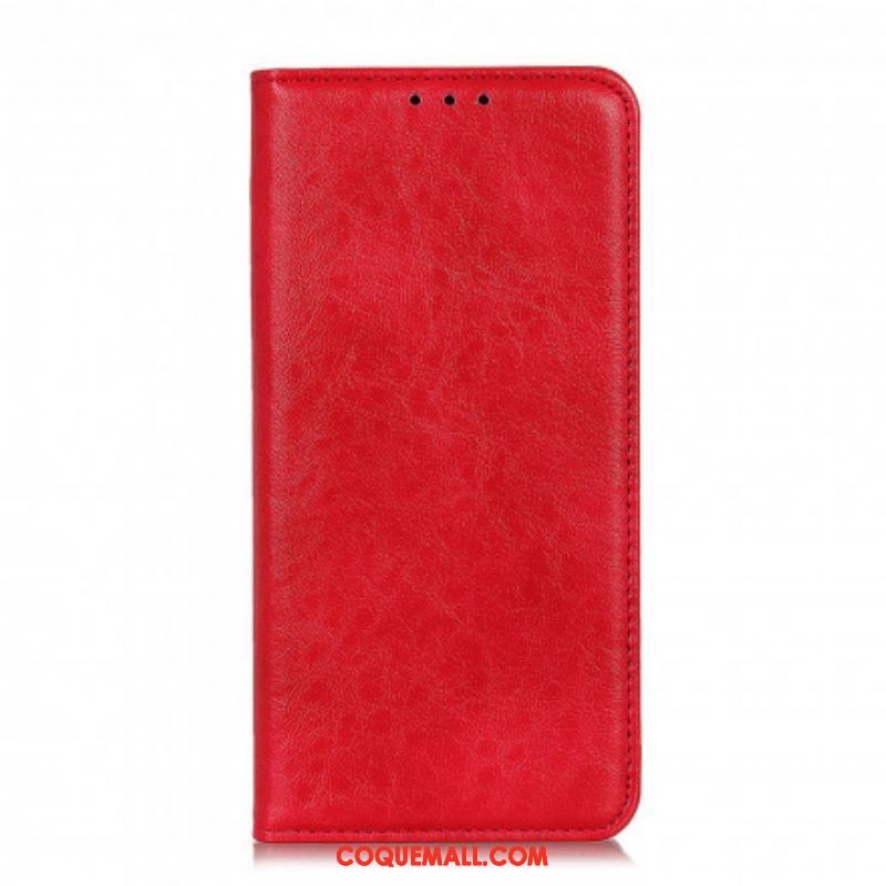 Flip Cover Samsung Galaxy A52 4G / A52 5G / A52s 5G Texture Cuir Fendu