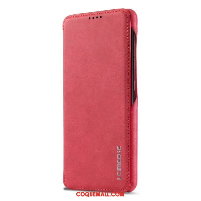 Flip Cover Samsung Galaxy A53 5G LC.IMEEKE Effet Cuir