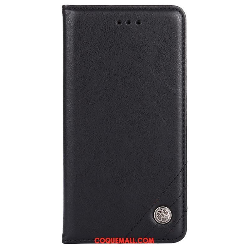 Flip Cover Samsung Galaxy A53 5G Style Cuir Rivet