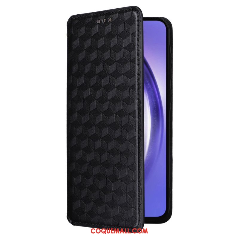 Flip Cover Samsung Galaxy A55 5G Losanges 3D