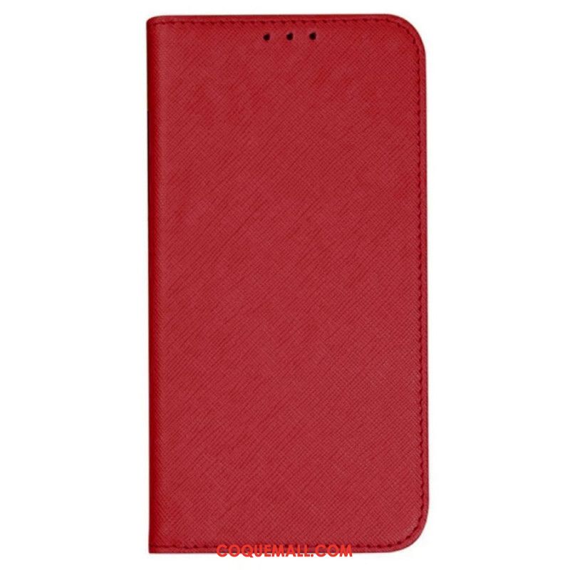 Flip Cover Samsung Galaxy A55 5G Texture Croisée