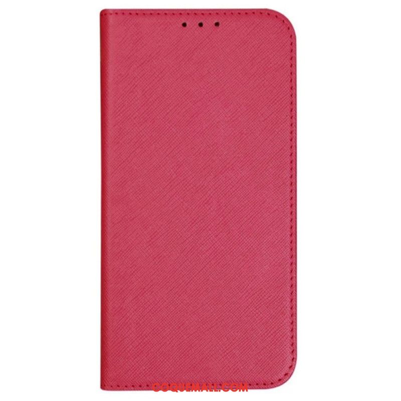 Flip Cover Samsung Galaxy A55 5G Texture Croisée