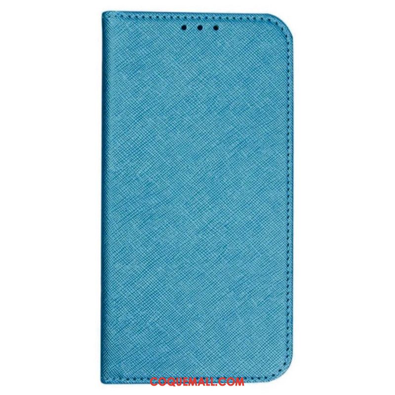 Flip Cover Samsung Galaxy A55 5G Texture Croisée