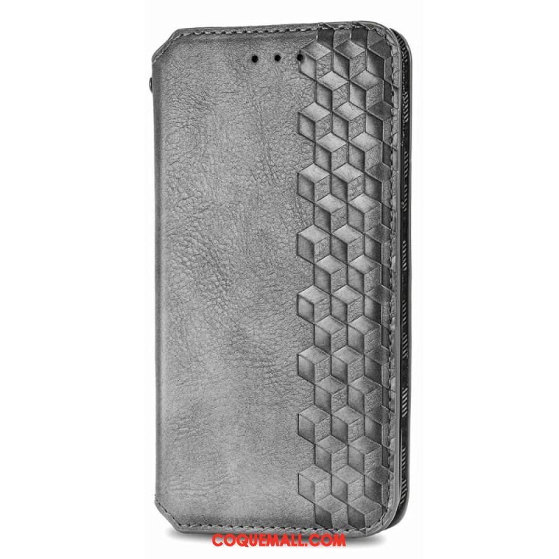 Flip Cover Samsung Galaxy M13 Effet Cuir Motif