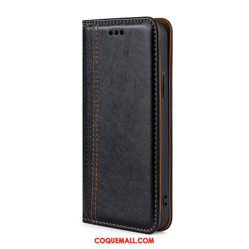 Flip Cover Samsung Galaxy M32 Style Cuir Vintage