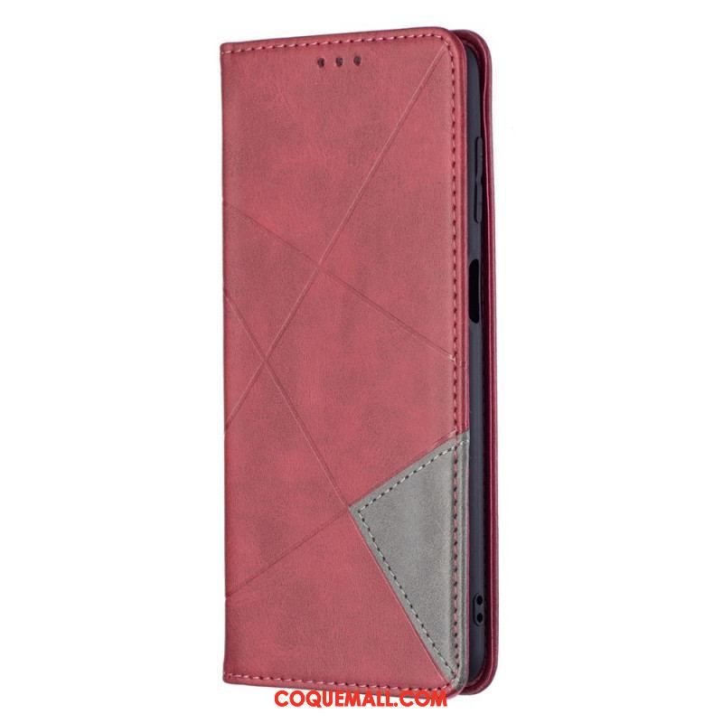 Flip Cover Samsung Galaxy M52 5G Simili Cuir Pattern