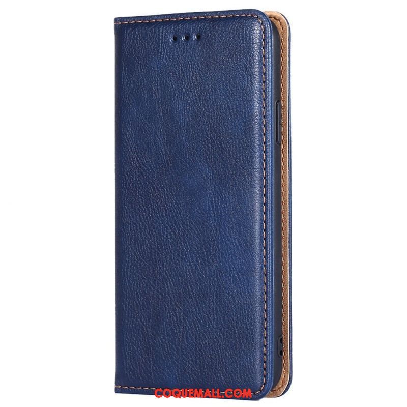 Flip Cover Samsung Galaxy M53 5G Simili Cuir Rétro