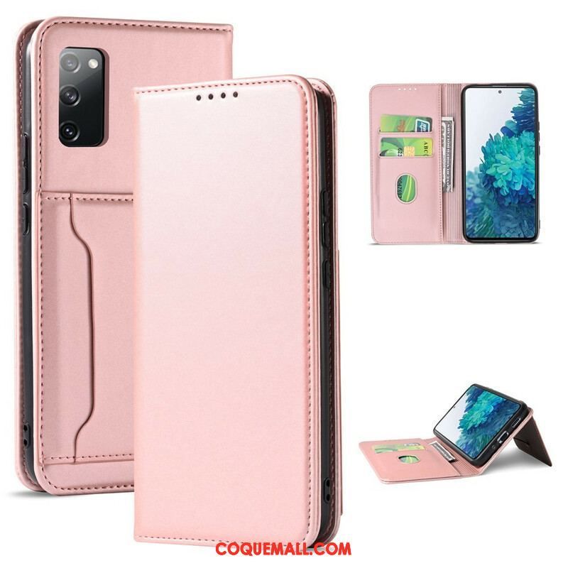 Flip Cover Samsung Galaxy S20 FE Porte-Carte Support