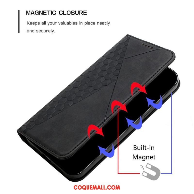 Flip Cover Samsung Galaxy S20 Plus / S20 Plus 5G Effet Cuir Géo