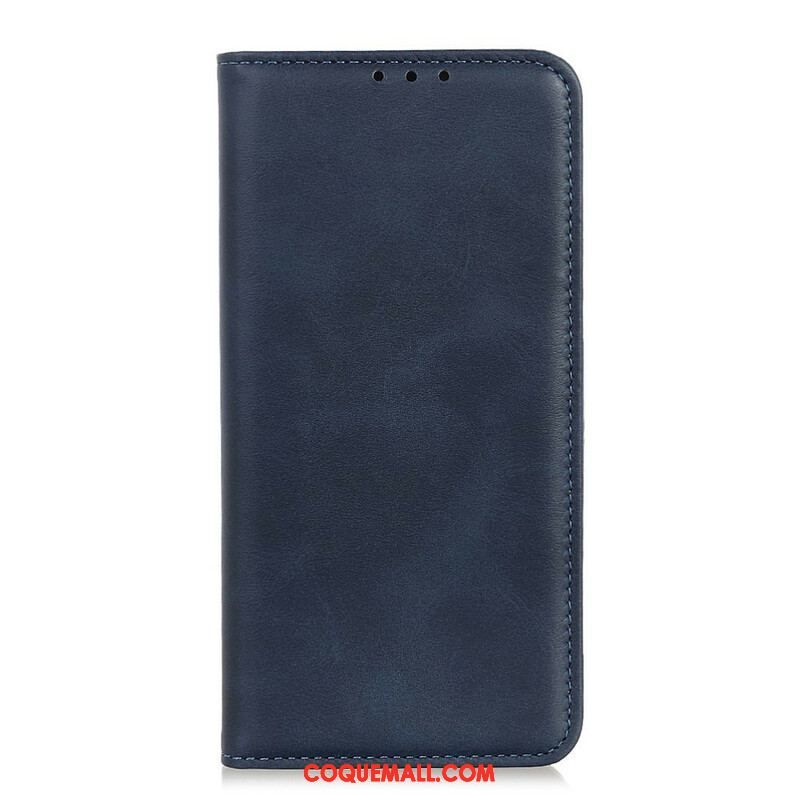 Flip Cover Samsung Galaxy S21 FE Cuir Fendu