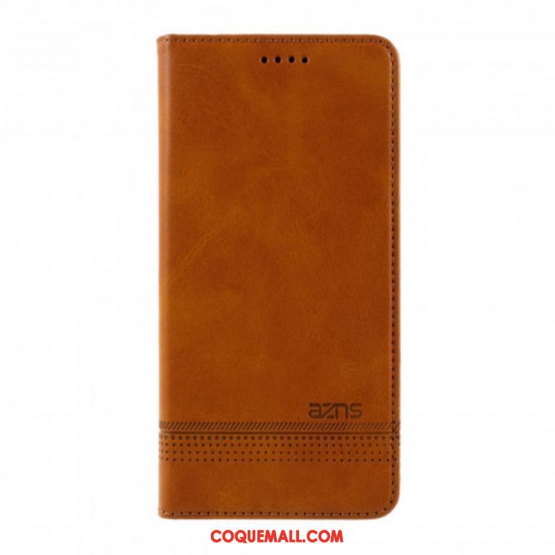 Flip Cover Samsung Galaxy S21 Plus 5G Style Cuir AZNS