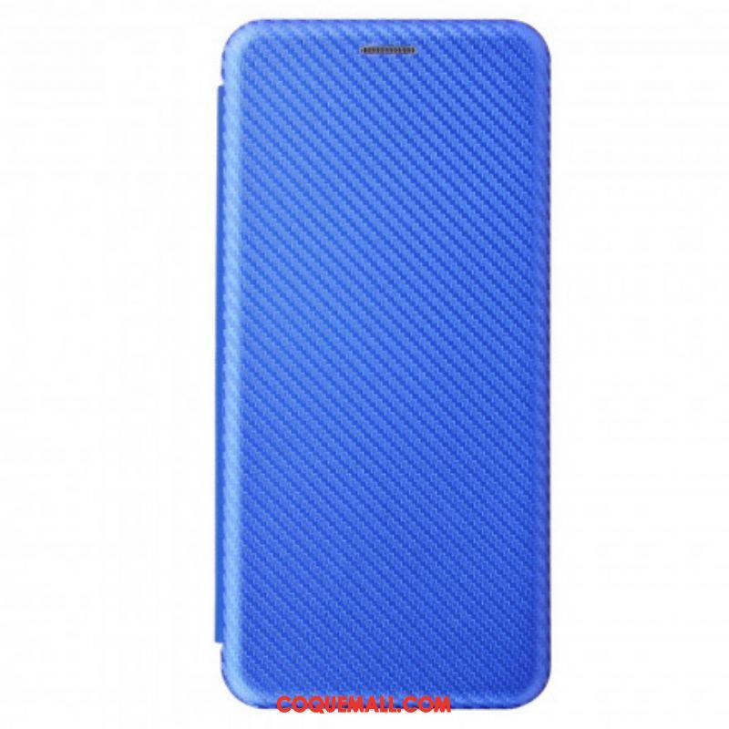 Flip Cover Samsung Galaxy S21 Ultra 5G Fibre Carbone