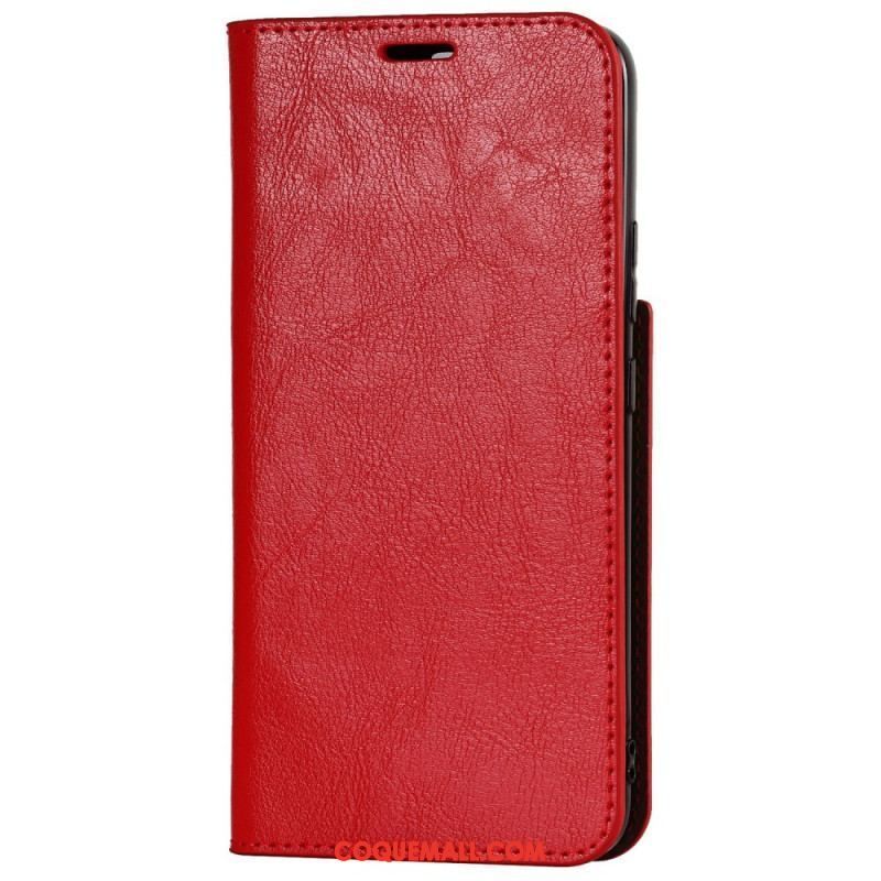 Flip Cover Samsung Galaxy S22 5G Cuir Véritable