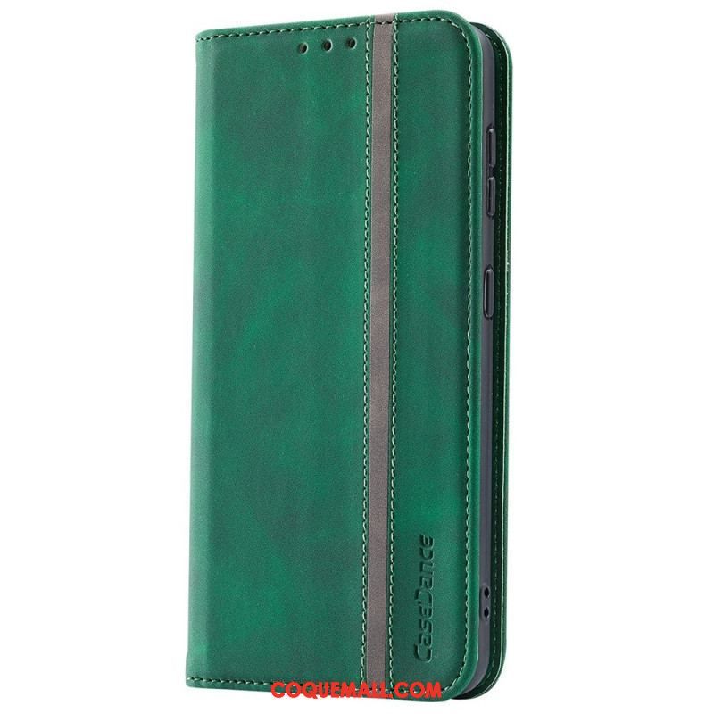 Flip Cover Samsung Galaxy S22 5G Simili Cuir CASEDANCE