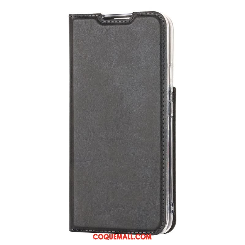 Flip Cover Samsung Galaxy S22 5G Simili Cuir Classe à Lanière