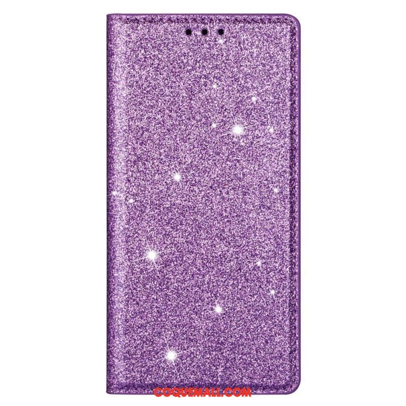 Flip Cover Samsung Galaxy S22 Plus 5G Style Paillettes