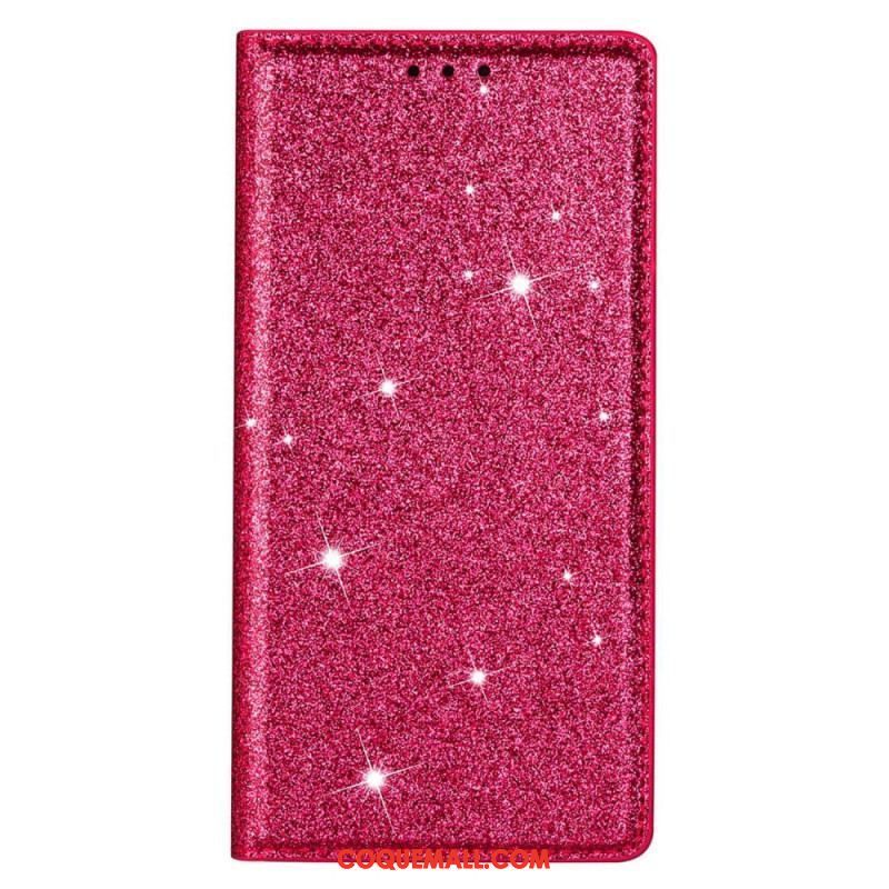 Flip Cover Samsung Galaxy S23 5G Style Paillettes