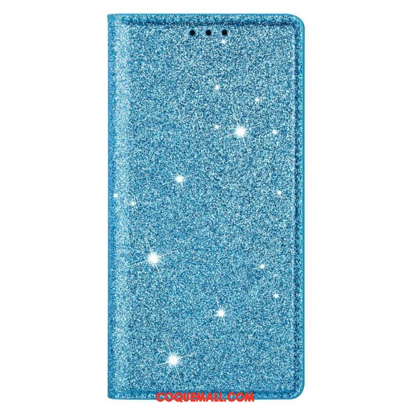 Flip Cover Samsung Galaxy S23 5G Style Paillettes