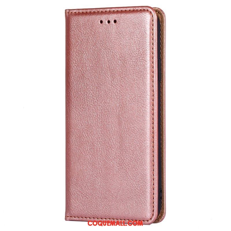 Flip Cover Samsung Galaxy S23 Plus 5G Simili Cuir Coutures