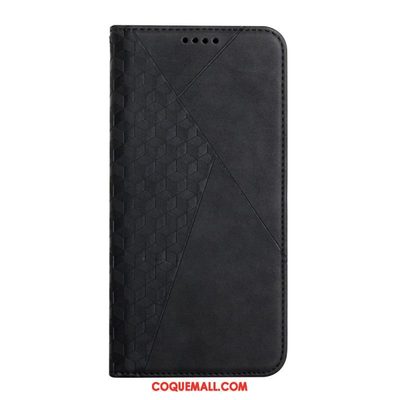 Flip Cover Samsung Galaxy S23 Ultra 5G Style Cuir Motif 3D