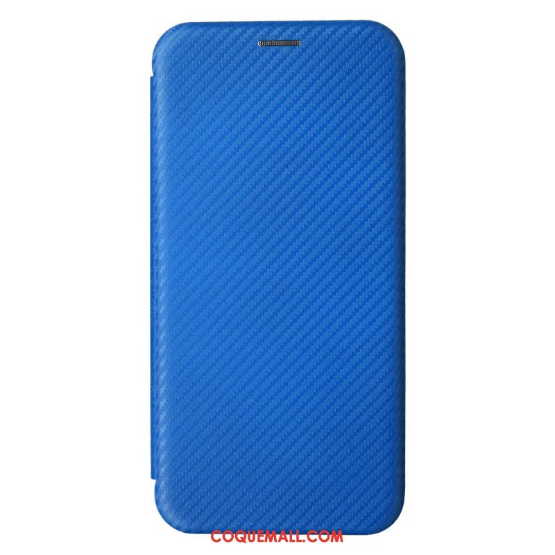 Flip Cover Samsung Galaxy S24 5G Fibre Carbone