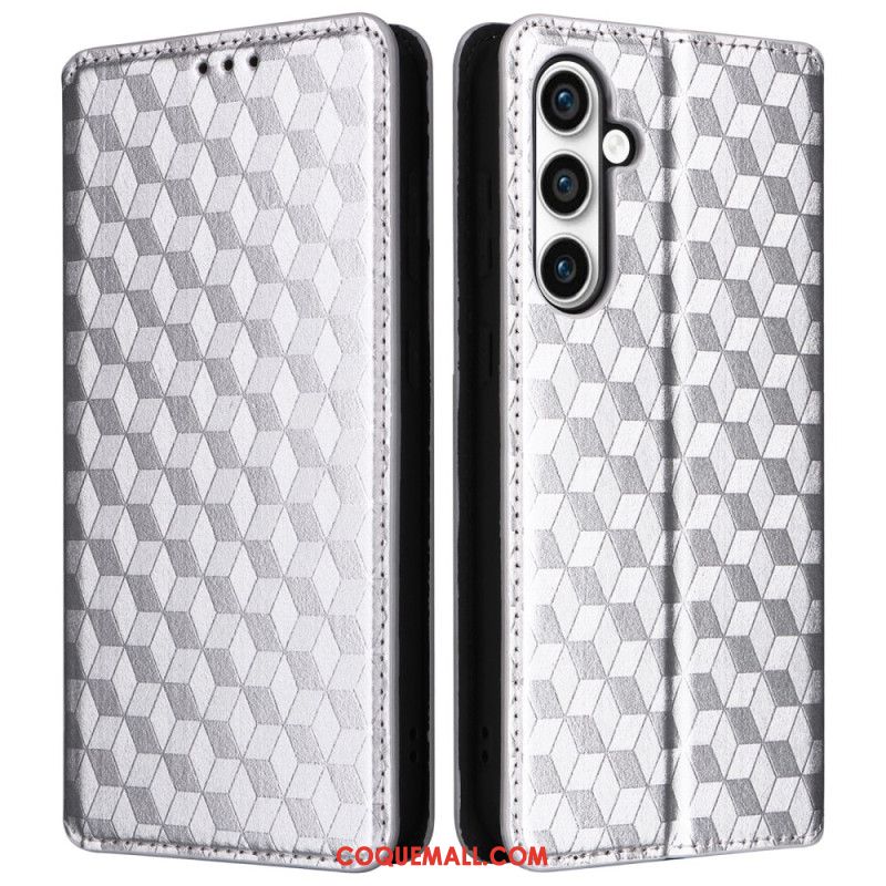 Flip Cover Samsung Galaxy S24 FE Motif Losanges