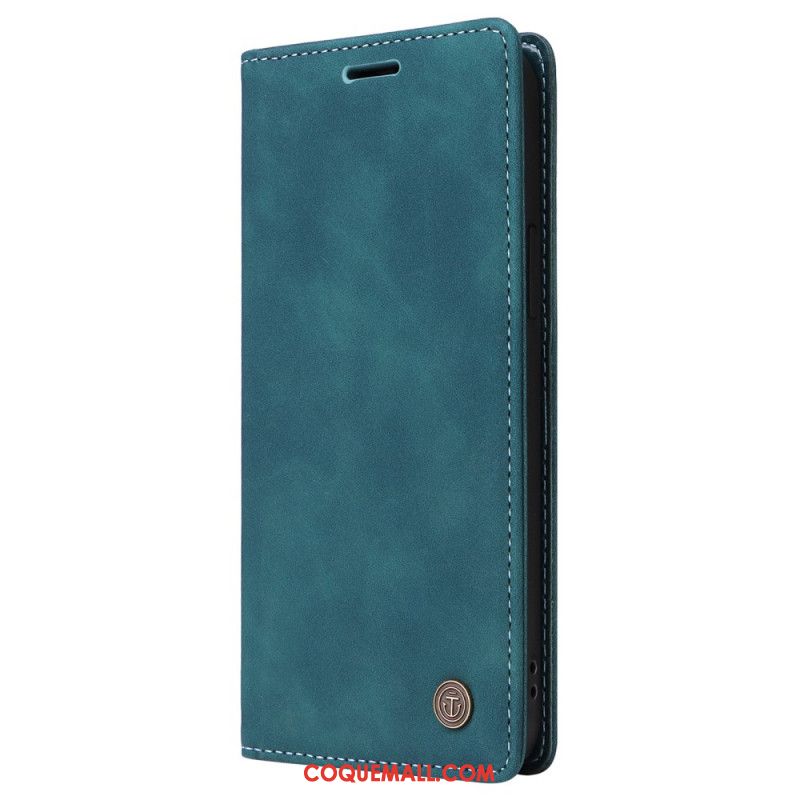 Flip Cover Samsung Galaxy S24 Plus 5G Fermoir Ventouse