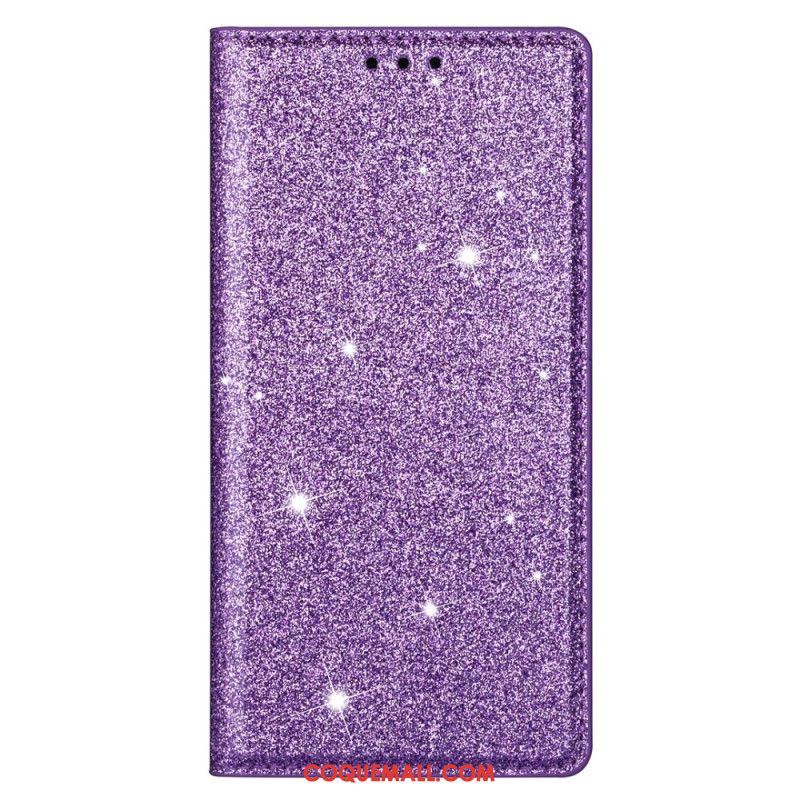 Flip Cover Samsung Galaxy S24 Plus 5G Paillettes