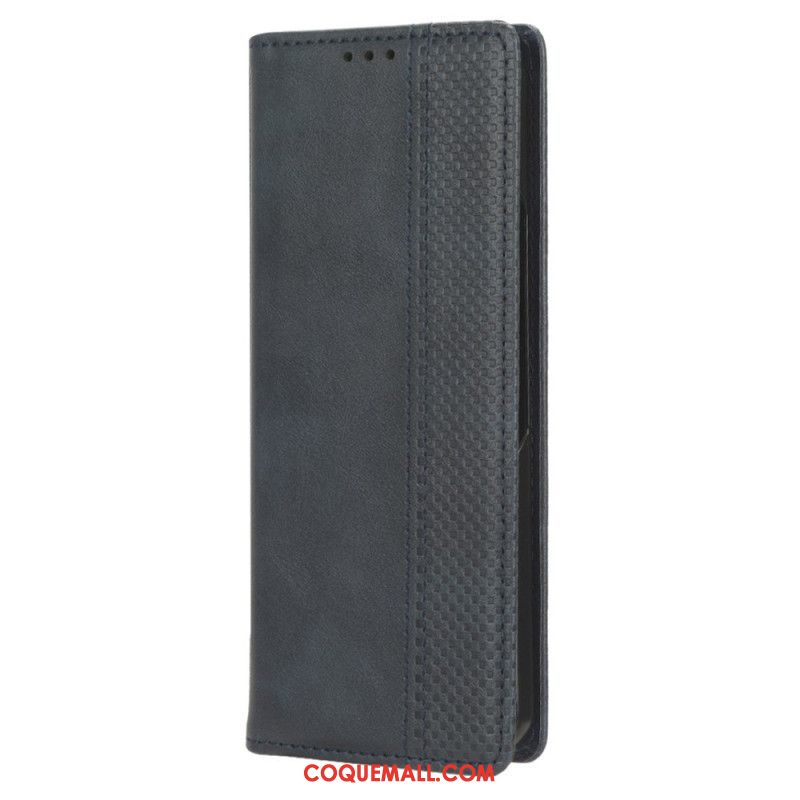 Flip Cover Samsung Galaxy Z Fold 5 Rétro