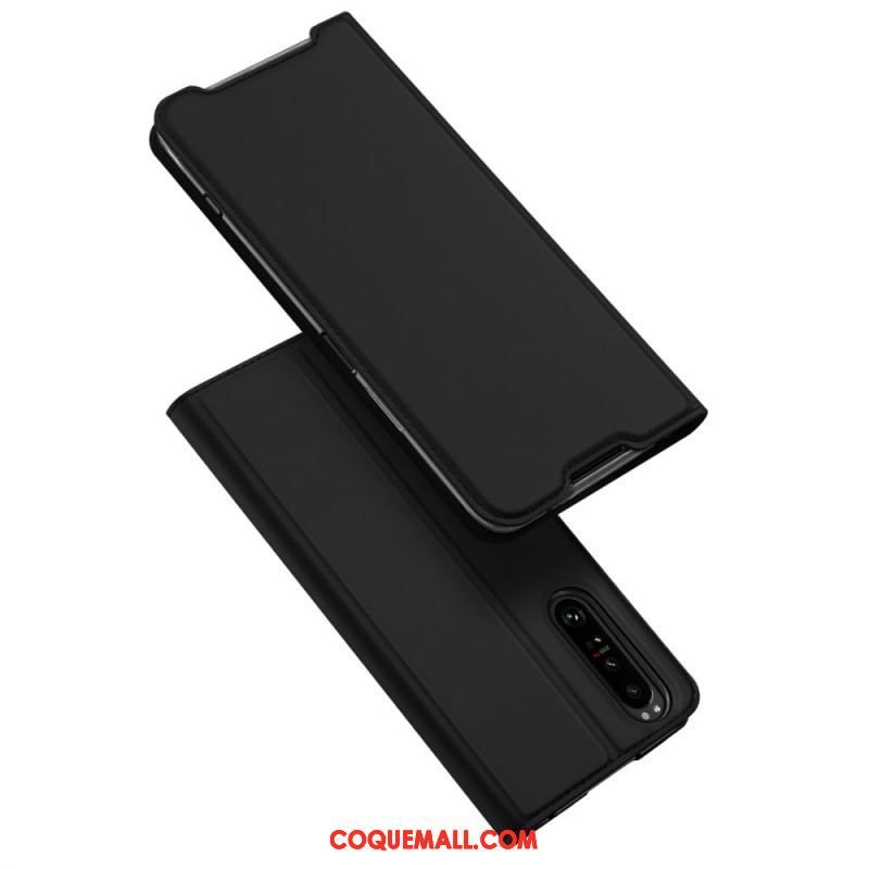 Flip Cover Sony Xperia 1 IV Skin Pro Series Dux Ducis