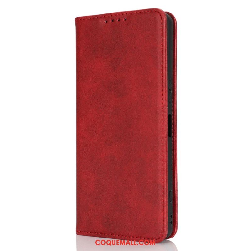 Flip Cover Sony Xperia 1 VI Cuir Fendu