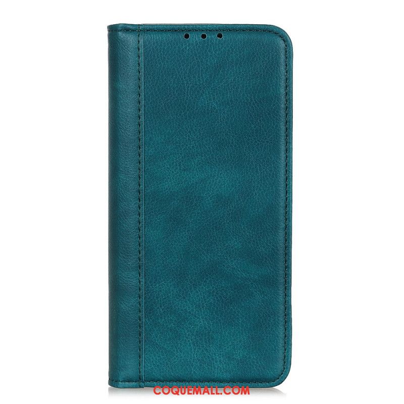 Flip Cover Sony Xperia 1 VI Cuir Fendu Vintage