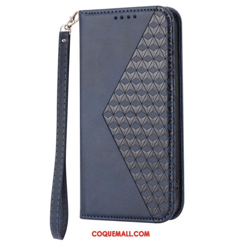 Flip Cover Sony Xperia 10 IV Style Cuir Motif 3D avec Lanière