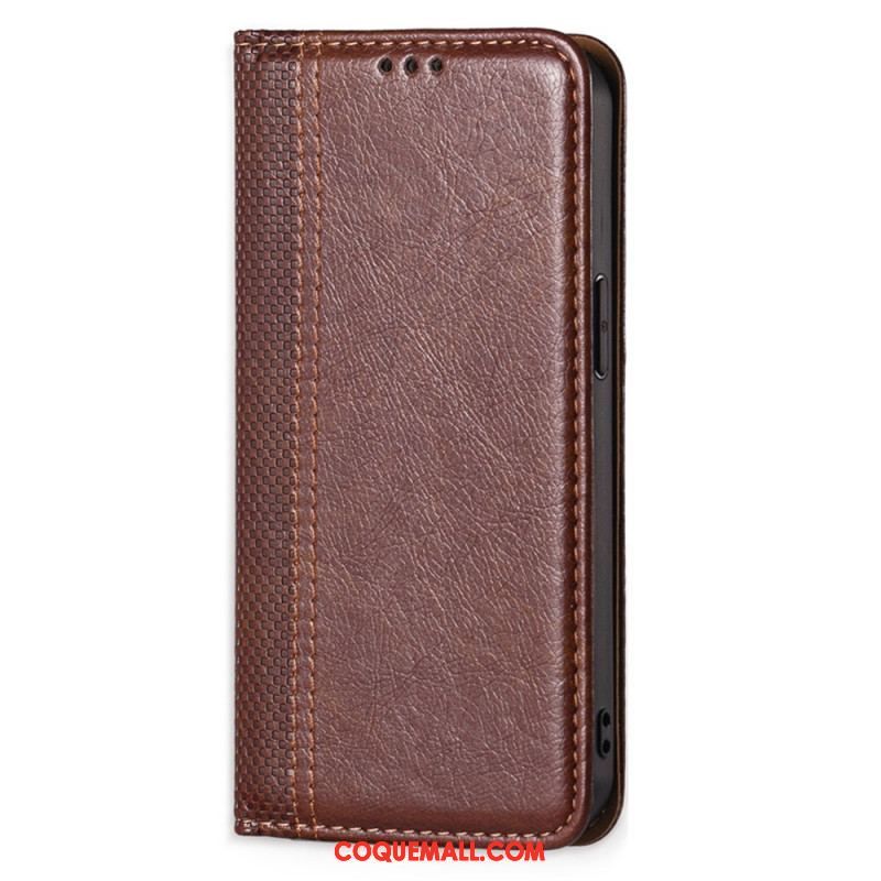 Flip Cover Xiaomi 12 Pro Effet Cuir Vintage