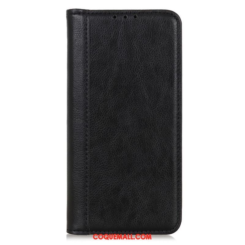 Flip Cover Xiaomi 13 Lite Version Colorée Cuir Fendu