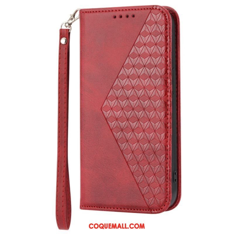 Flip Cover Xiaomi 13 Style Cuir Motif 3D