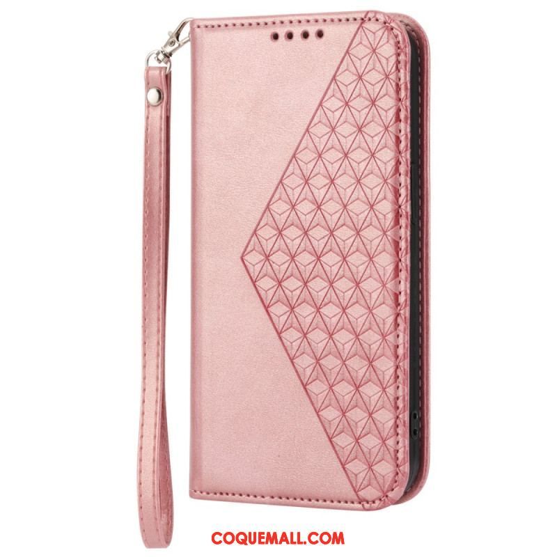 Flip Cover Xiaomi 13 Style Cuir Motif 3D