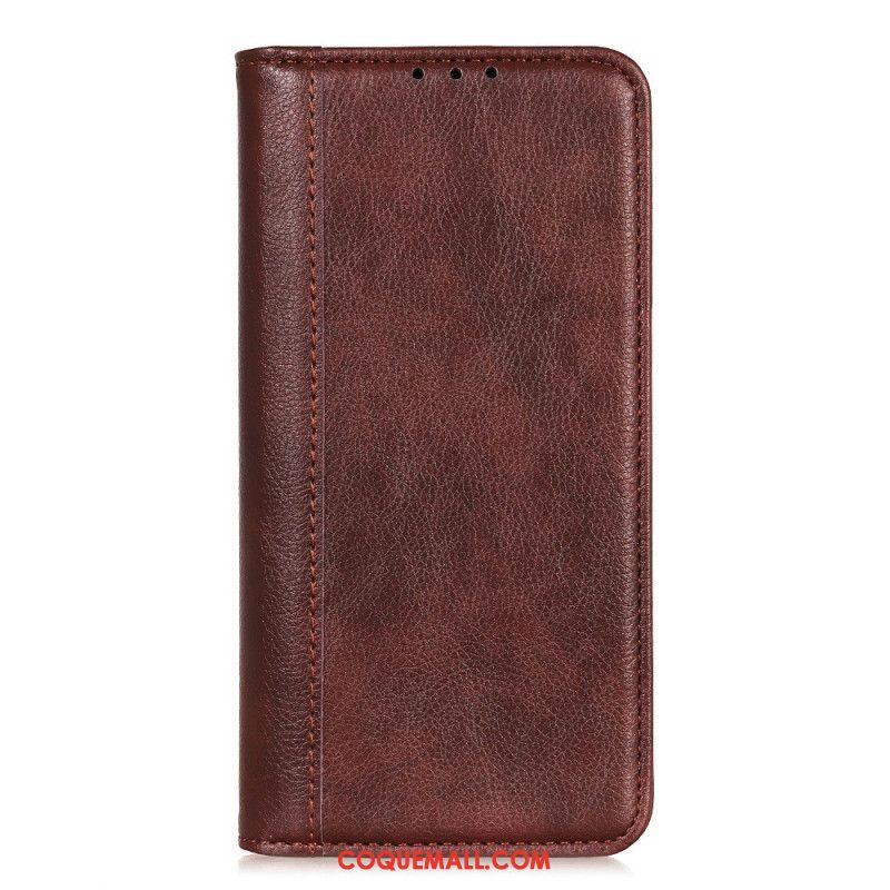 Flip Cover Xiaomi 14 Pro Cuir Fendu